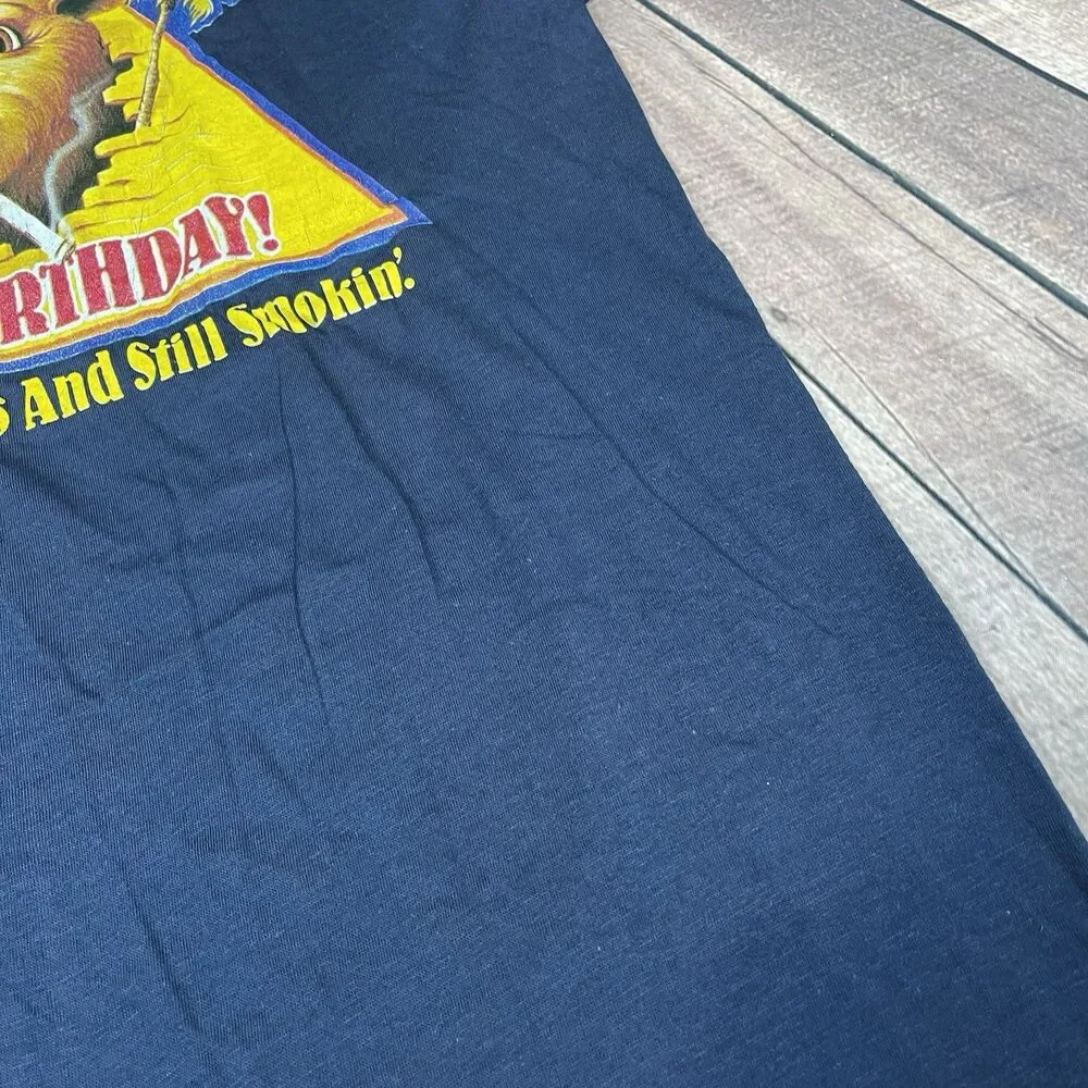 Vintage 1988 Camel Cigarettes 75th Birthday Graphic Tee Mens Large Single Stitch - Picture 6 of 16